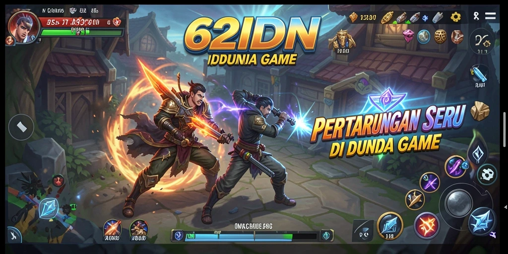 Tampilan seru dari gameplay 62IDN yang penuh aksi.