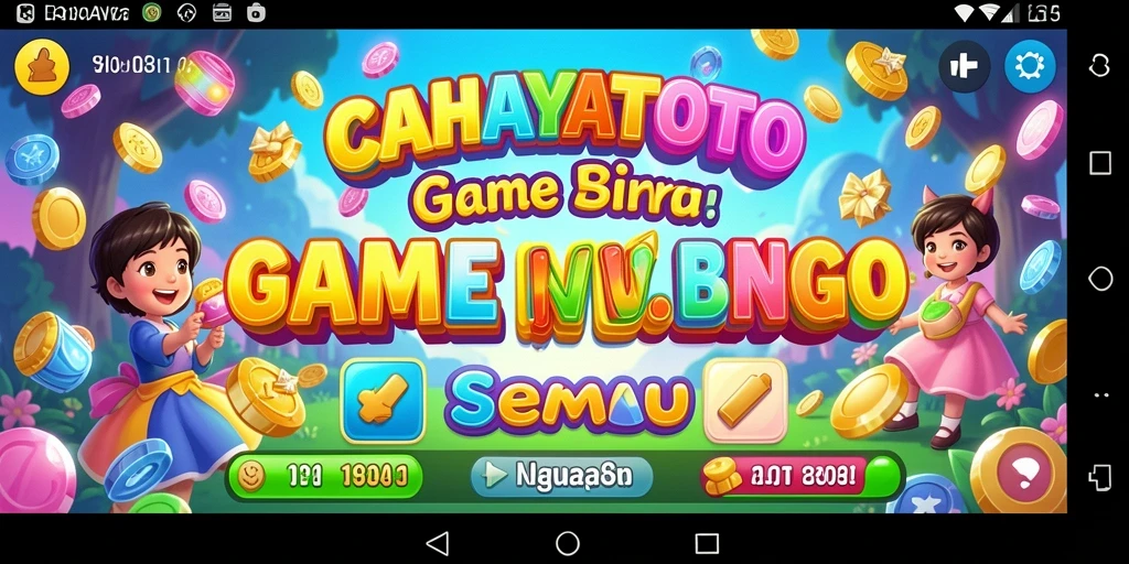 Screenshot gameplay CAHAYATOTO menampilkan suasana Bingo yang menegangkan.