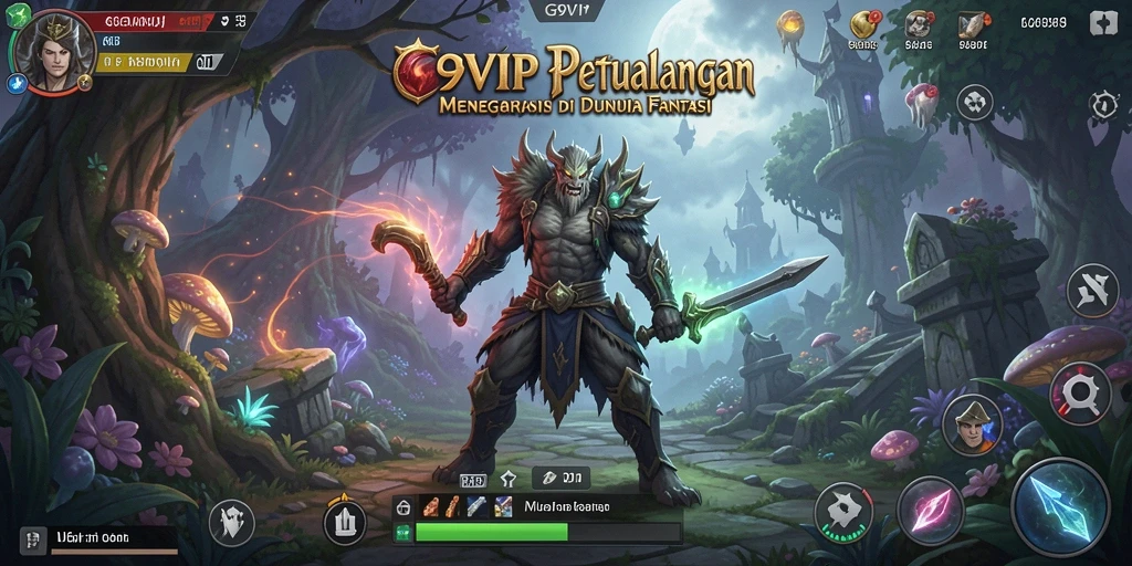 Gameplay menarik dalam dunia petualangan G9VIP.