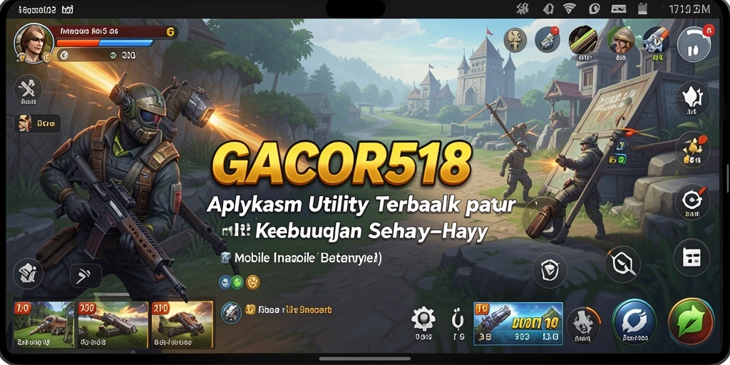Screenshot GACOR518 menampilkan antarmuka pengguna yang ramah dan fitur pengingat.