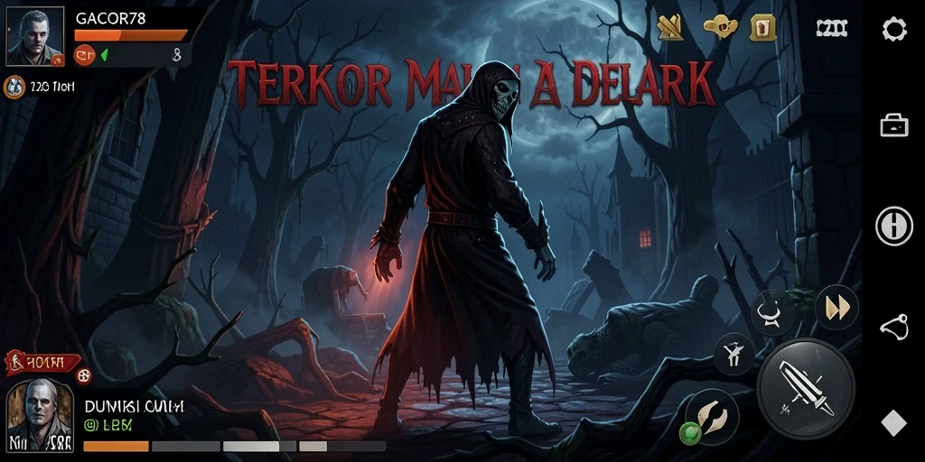 Screenshot gameplay menakutkan di GACOR78, penuh ketegangan.