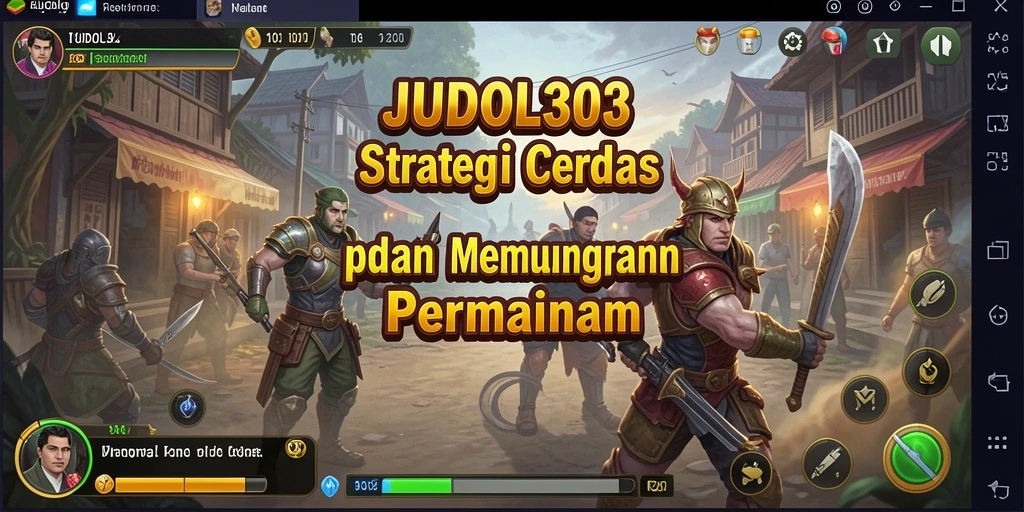 Tampilan gameplay yang mendebarkan dari JUDOL303 yang penuh strategi.