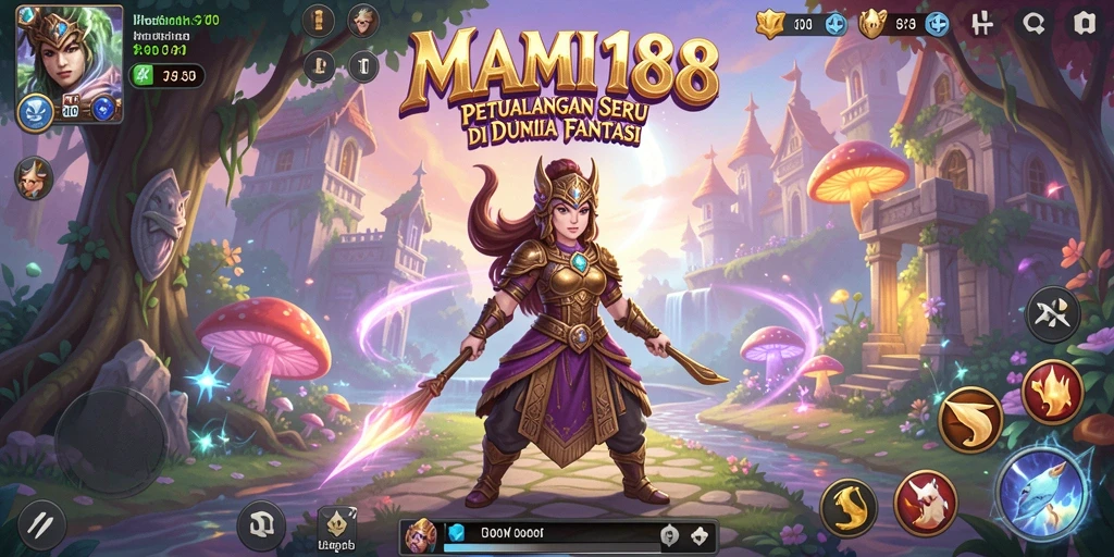 Tampilan utama screenshot MAMI188 yang menunjukkan gameplay petualangan yang menantang.